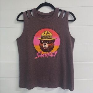 Smokey the Bear Tank Size Small